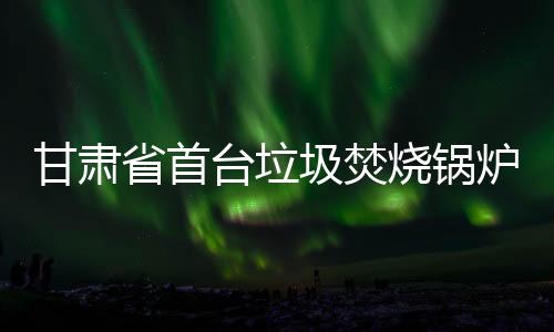 甘肃省首台垃圾焚烧锅炉完成第一次检验
